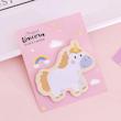 کاغذیادداشت پینترستی یونیکورن، استیک نوت فانتزی چسب دار مدل اسب تکشاخ cute unicorn sticky notes cute shapes markers flags tabs accessories cartoon sticky notes indexes tabs self adhesive sticky notes