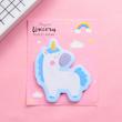 کاغذیادداشت پینترستی یونیکورن، استیک نوت فانتزی چسب دار مدل اسب تکشاخ cute unicorn sticky notes cute shapes markers flags tabs accessories cartoon sticky notes indexes tabs self adhesive sticky notes
