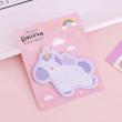 کاغذیادداشت پینترستی یونیکورن، استیک نوت فانتزی چسب دار مدل اسب تکشاخ cute unicorn sticky notes cute shapes markers flags tabs accessories cartoon sticky notes indexes tabs self adhesive sticky notes