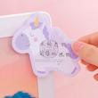 کاغذیادداشت پینترستی یونیکورن، استیک نوت فانتزی چسب دار مدل اسب تکشاخ cute unicorn sticky notes cute shapes markers flags tabs accessories cartoon sticky notes indexes tabs self adhesive sticky notes