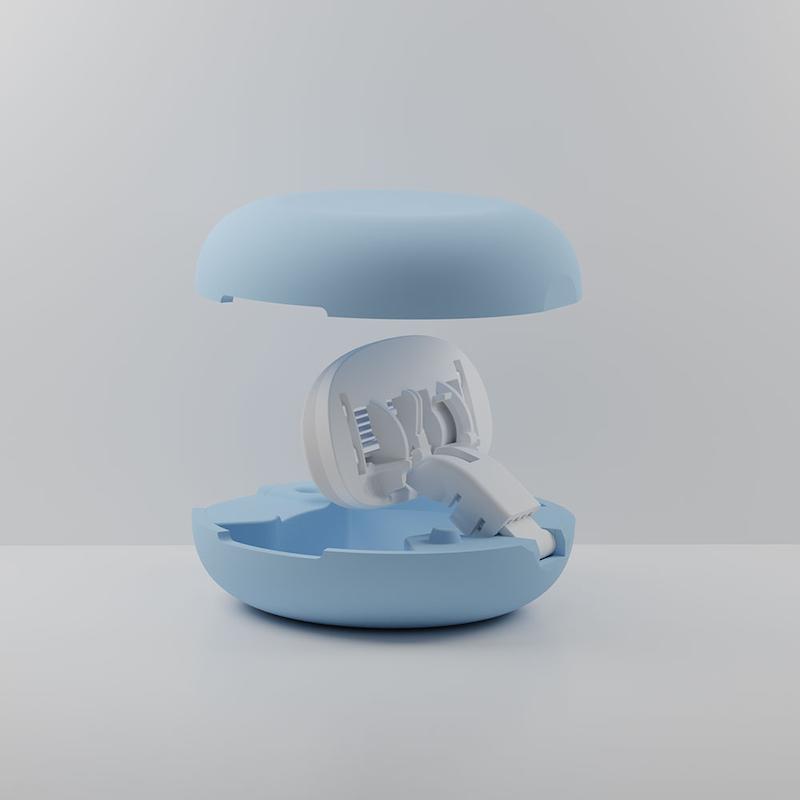 تیغ اصلاح کالرلمب پرتابل، شیور دستی کالرلمب قابل حمل دارای کیس نگهدارنده مناسب خانم ها Colorlamb Portable 0.4 Manual Women Razor Set Metal Handle Poonel Store