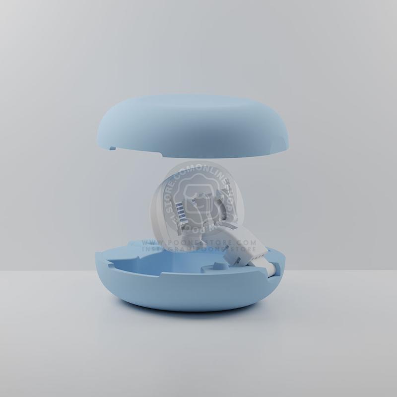 تیغ اصلاح کالرلمب پرتابل، شیور دستی کالرلمب قابل حمل دارای کیس نگهدارنده مناسب خانم ها Colorlamb Portable 0.4 Manual Women Razor Set Metal Handle Poonel Store
