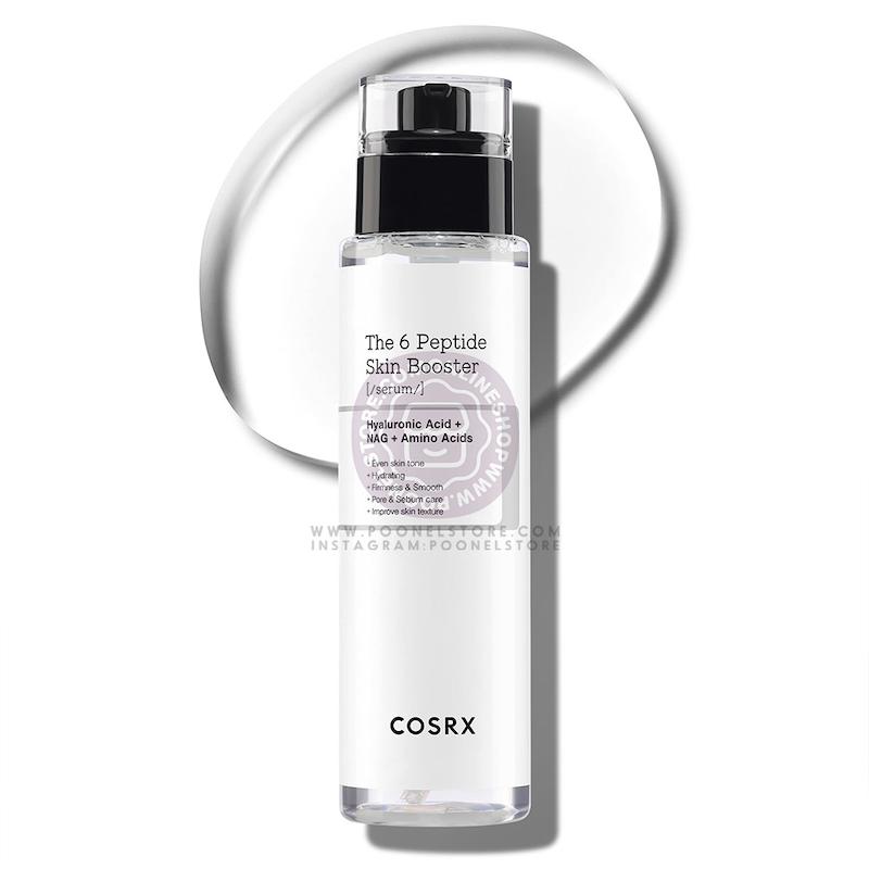 بوستر سرم هیالورونیک اسید پپتید 6 اورجینال حجم 150 میلی لیتر نسخه وارداتی Original The 6 Peptide Skin Booster Serum Poonel Store Online Shopping Platform