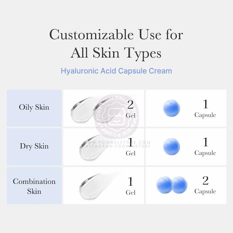 کرم کپسولی آبرسان هیالورونیک اسید مدی کیوب نسخه اورجینال Medicube Hyaluronic Moisturizing Capsule Cream 55g