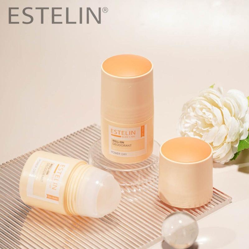 مام رول معطر ضد عرق و دئودورانت استلین نسخه اورجینال وارداتی حاوی 50 میلی لیتر به همراه ماسک میوه ای صورت Estelin Shower Clean Roll On Deodorant Poonel Store Online Shopping Platform