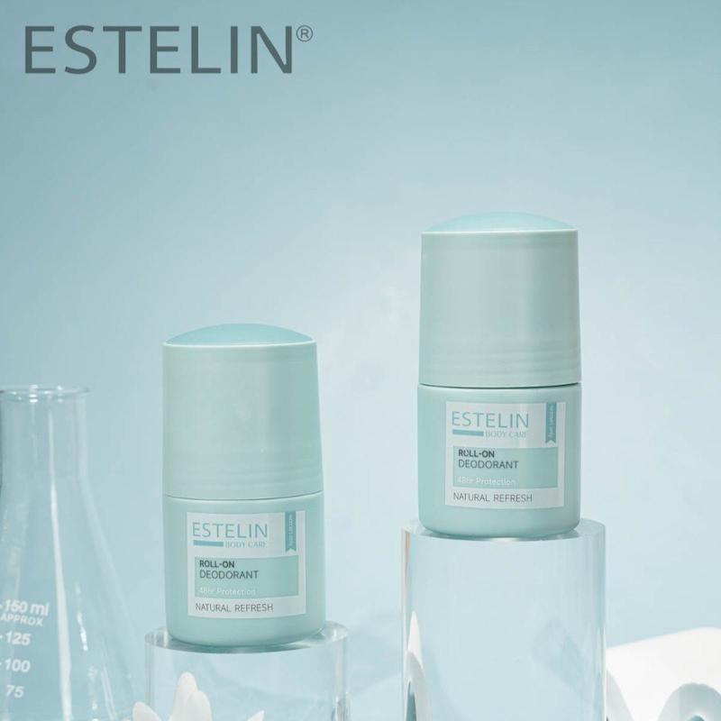 مام رول معطر ضد عرق و دئودورانت استلین نسخه اورجینال وارداتی حاوی 50 میلی لیتر به همراه ماسک میوه ای صورت Estelin Shower Clean Roll On Deodorant Poonel Store Online Shopping Platform