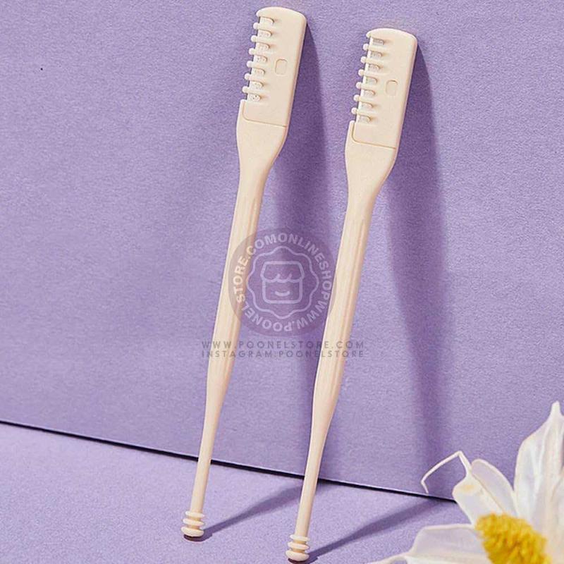 تیغ اصلاح بینی 360 درجه پرتابل نسخه وارداتی بسته 3 عددی Manual Ear Nose Hair Trimmer For Women Men Portable Personal Trimmer For Facial Care Shave And Hair Removal Poonel Store Online Shopping Platform