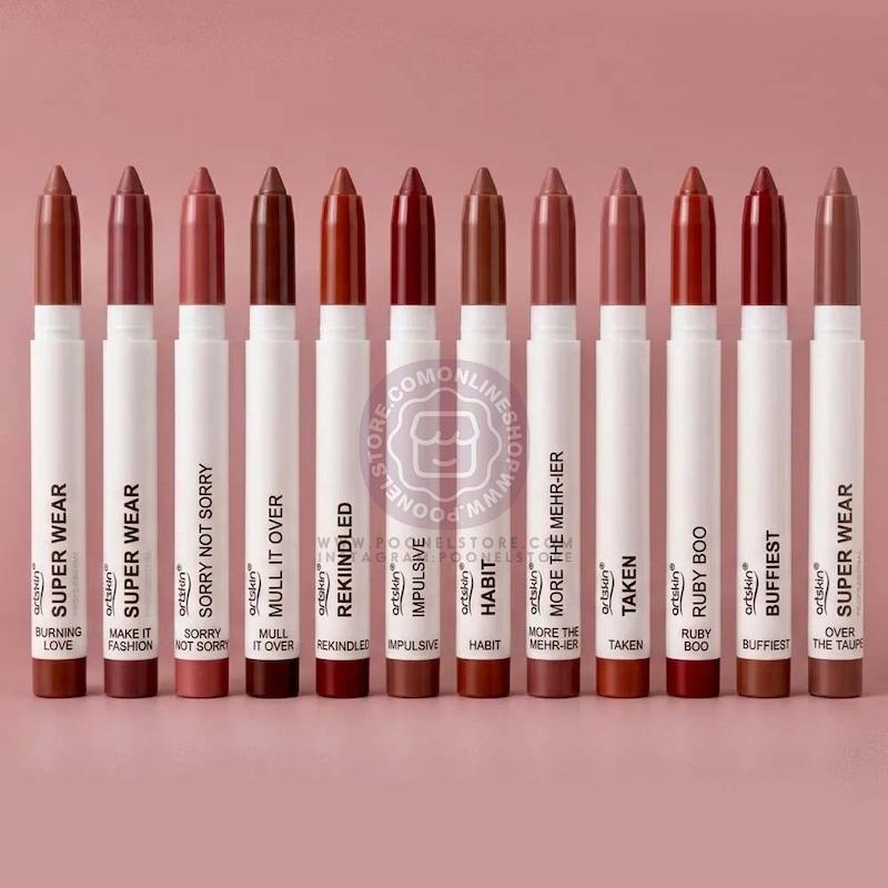 رژلب چرخشی آرت نسخه اورجینال، رژلب پیچی سوپر مات آرت نسخه وارداتی اورجینال Orginal Cute Lipstick Pen Beauty Sweet Poonel Store Online Shopping Platform