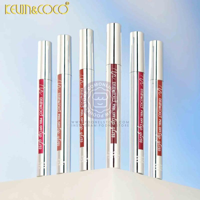 پیلاف لب پینترستی کوین اند کوکو نسخه اورجینال، پیلاف ترند کوین اند کوکو وارداتی Kevin And Coco Cute Starglow Peel Off Lip Gloss KC1407 Poonel Store Online Shopping Platform