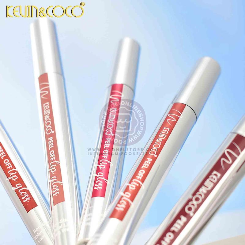 پیلاف لب پینترستی کوین اند کوکو نسخه اورجینال، پیلاف ترند کوین اند کوکو وارداتی Kevin And Coco Cute Starglow Peel Off Lip Gloss KC1407 Poonel Store Online Shopping Platform