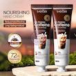 کرم مرطوب کننده پینترستی، روشن کننده، آبرسان و معطر دست سادور رایحه کافئین و قهوه بسته 5 عددی Cute Sadoer Coffee And Caffein Body And Hands Cream Poonel Store