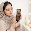 کرم مو ترمیم کننده و آبرسان کراتین کوئین مدل پروتئین برزیلی وزن 250 گرم نسخه اورجینال Keratine Queen Deep Hydration Protein Brazilian Leavein Hair Care Cream Poonel Store