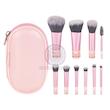 براش میکاپ کیفی، براش کیفی آرایشی نسخه وارداتی و اورجینال Cute Beauty Bag Pink Brush Original Version Best Brand Everyday Essentials Poonel Store