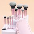 براش میکاپ کیفی، براش کیفی آرایشی نسخه وارداتی و اورجینال Cute Beauty Bag Pink Brush Original Version Best Brand Everyday Essentials Poonel Store