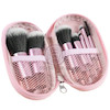 براش میکاپ کیفی، براش کیفی آرایشی نسخه وارداتی و اورجینال Cute Beauty Bag Pink Brush Original Version Best Brand Everyday Essentials Poonel Store