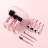 براش میکاپ کیفی، براش کیفی آرایشی نسخه وارداتی و اورجینال Cute Beauty Bag Pink Brush Original Version Best Brand Everyday Essentials Poonel Store