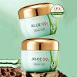 کرم آبرسان و مرطوب کننده آلوئه ورا اورجینال نسخه اصل مناسب انواع پوست حجم 50 میلی لیتر Original Aloe Vera Face Cream 99% Hydrating Soothing Poonel Store