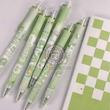 خودکار پینترستی قورباغه، خودکار ژله ای فانتزی کیوت مدل قورباغه Cute Frog Limited Pen Push Type High Value Matcha Croaking Press Gel Pen 0.5 Black Quick Drying Water Pen Poonel Store