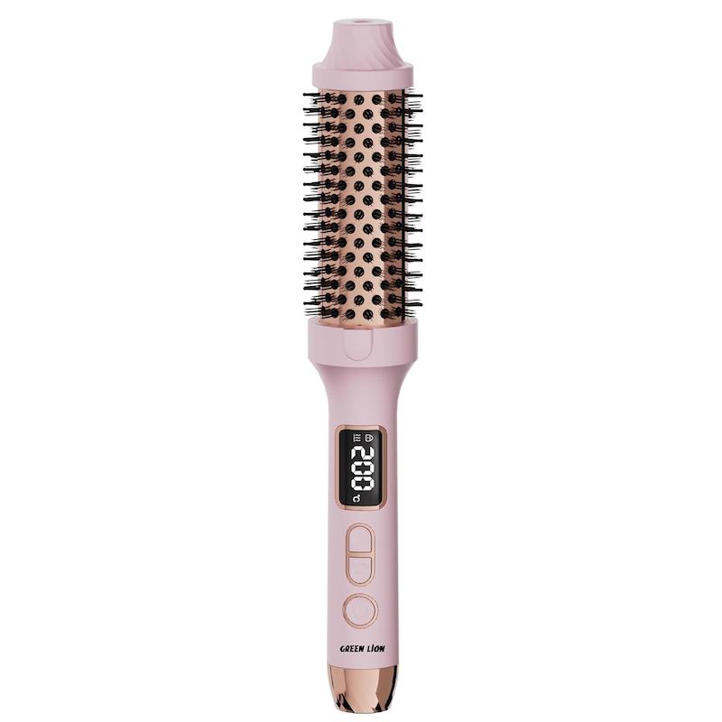 برس مو حرارتی گرین لاین، برس مو برقی گرین لاین نسخه اورجینال Green Lion Portable Electronic Hair Brush 3 in 1 OriGinal Version Poonel Store Online ShoppinG Platform