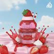 +ویدیو عطر پینترستی لطافه نسخه اورجینال مدل بستنی میوه ای برری آن تاپ توت فرنگی Lattafa Berry On Top Eau de Parfum Give Me Gourmand Collection Fruity Berry & Vanilla Cream Scent Spray Form 75ml