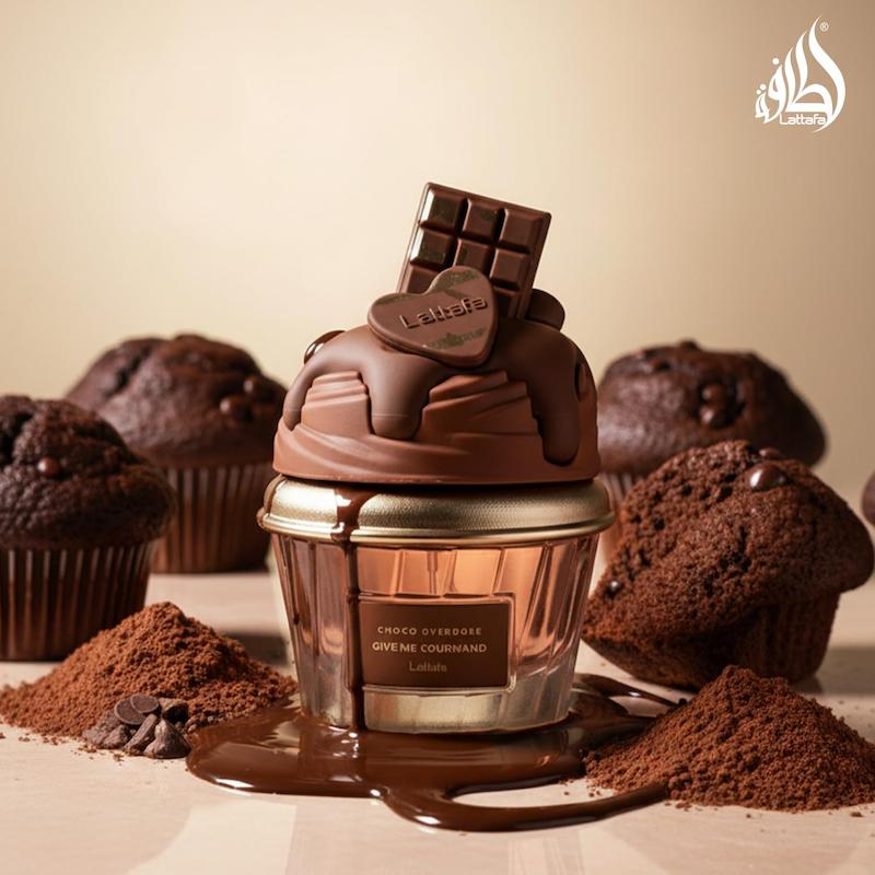 +ویدیو عطر پینترستی لطافه نسخه اورجینال مدل چوکو اوردوز گیو می گورماند Lattafa Choco Overdose Eau de Parfum, Gourmand Collection Dark Chocolate FudGe and Caramel FraGrance 75ml Spray Sweet and EleGant Give Me Gourmand Collection
