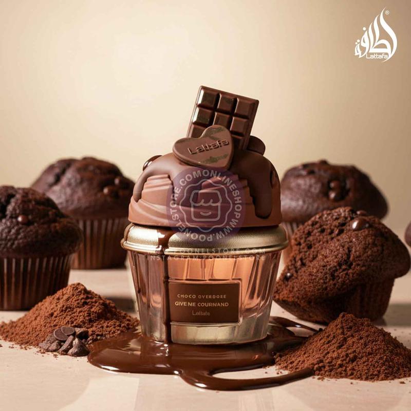 +ویدیو عطر پینترستی لطافه نسخه اورجینال مدل چوکو اوردوز گیو می گورماند Lattafa Choco Overdose Eau de Parfum, Gourmand Collection Dark Chocolate FudGe and Caramel FraGrance 75ml Spray Sweet and EleGant Give Me Gourmand Collection
