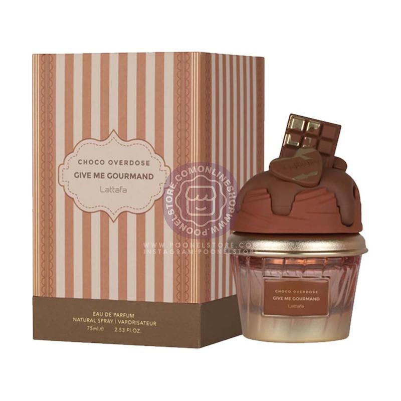 +ویدیو عطر پینترستی لطافه نسخه اورجینال مدل چوکو اوردوز گیو می گورماند Lattafa Choco Overdose Eau de Parfum, Gourmand Collection Dark Chocolate FudGe and Caramel FraGrance 75ml Spray Sweet and EleGant Give Me Gourmand Collection