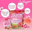 پودر نوشیدنی میکس پلاس سفید کننده گلوتا کلاژن نسخه اصل وارداتی Mikeo Gluta Sakura Peach Collagen Dipeptide Vitamin Mix Plus Poonel Store Online Shopping Platform