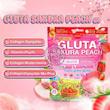 پودر نوشیدنی میکس پلاس سفید کننده گلوتا کلاژن نسخه اصل وارداتی Mikeo Gluta Sakura Peach Collagen Dipeptide Vitamin Mix Plus Poonel Store Online Shopping Platform