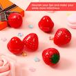 بالم لب پینترستی توت فرنگی مرطوب کننده، معطر و ضد خشکی لب ها نسخه وارداتی Cute Lip Balm Strawberry Wrinkle Repair MoisturizinG and PlumpinG LastinG HydratinG Strawberry Shaped Lip Gift for Women Bridal Shower WeddinG Favors Teacher Appreciation Birthday