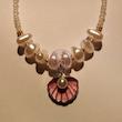 گردن آویز پینترستی ملیسا مدل صدفی، گردنبند زنانه دست ساز ملیسا مدل صدف Melissa Gallery Cute Handmade shell necklace Women Accessories Poonel Store Online Shopping Platform