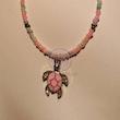 گردن آویز پینترستی ملیسا مدل انیمال، گردنبند زنانه دست ساز ملیسا مدل لاک پشت Melissa Gallery Cute Handmade turtle necklace Women Accessories Poonel Store Online Shopping Platform