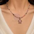 گردن آویز پینترستی ملیسا مدل انیمال، گردنبند زنانه دست ساز ملیسا مدل لاک پشت Melissa Gallery Cute Handmade turtle necklace Women Accessories Poonel Store Online Shopping Platform