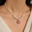 گردن آویز پینترستی ملیسا مدل صدفی، گردنبند زنانه دست ساز ملیسا مدل صدف Melissa Gallery Cute Handmade shell necklace Women Accessories Poonel Store Online Shopping Platform