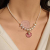 گردن آویز پینترستی ملیسا مدل صدفی، گردنبند زنانه دست ساز ملیسا مدل صدف Melissa Gallery Cute Handmade shell necklace Women Accessories Poonel Store Online Shopping Platform