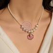 گردن آویز پینترستی ملیسا مدل صدفی، گردنبند زنانه دست ساز ملیسا مدل صدف Melissa Gallery Cute Handmade shell necklace Women Accessories Poonel Store Online Shopping Platform
