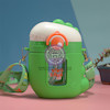 فلاسک آب سرد فانتزی مدل دایناسور حجم 500 میلی لیتر Fantasy cold water flask, dinosaur model, capacity 500 ml code-9642-4545 www.poonelstore.com