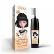شامپو رنگ مو دکسی، شامپو رنگ مو پینترستی ترند دکسی نسخه اصل وارداتی DEXE Magic Brown Gold Blond Black Hair Dye Comb Hair Color Dye Shampoo Used for Natural Hair with Comb Easy to Use Male Female