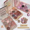 پالت سایه چشم پینترستی میس لارا، پالت باکس سایه چشم فانتزی میس لارا نسخه اورجینال Makeup Miss Lara 10 Colours Love Shine Eyeshadow Palette Pearlescent Eyeshadow Palette Nude Long