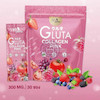 پودر نوشیدنی میکس پلاس سفید کننده گلوتا کلاژن پینک نسخه اصل وارداتی Manee Gluta Collagen Pink Drink 30 Sachets×10g Poonel Store Online Shopping Platform
