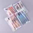 ست براش میکاپ کیفی، ست براش کیفی آرایشی 8 عددی نسخه وارداتی و اورجینال Cute Beauty Bag Pink Brush Original Version Best Brand Everyday Essentials Poonel Store