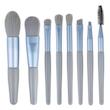ست براش میکاپ کیفی، ست براش کیفی آرایشی 8 عددی نسخه وارداتی و اورجینال Cute Beauty Bag Pink Brush Original Version Best Brand Everyday Essentials Poonel Store