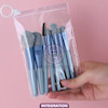 ست براش میکاپ کیفی، ست براش کیفی آرایشی 8 عددی نسخه وارداتی و اورجینال Cute Beauty Bag Pink Brush Original Version Best Brand Everyday Essentials Poonel Store