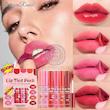 +ویدیو لیپ گلس تینتی پینترستی دراگون رنی بسته ۶ عددی نسخه اورجینال وارداتی DraGon Ranee Matte Lip Tint MoisturizinG Smooth Liquid Lipstick Waterproof PeelinG Off Lip Gloss Pack