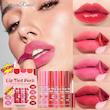 +ویدیو لیپ گلس تینتی پینترستی دراگون رنی بسته ۶ عددی نسخه اورجینال وارداتی DraGon Ranee Matte Lip Tint MoisturizinG Smooth Liquid Lipstick Waterproof PeelinG Off Lip Gloss Pack