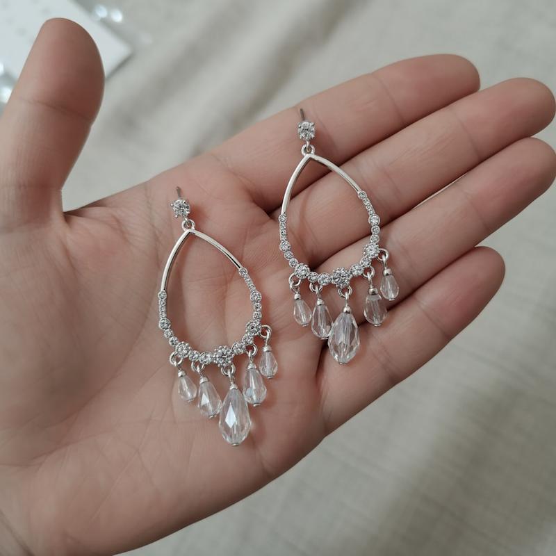 گوشواره طرح اشکی 