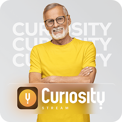 خرید اکانت پرمیوم CuriosityStream