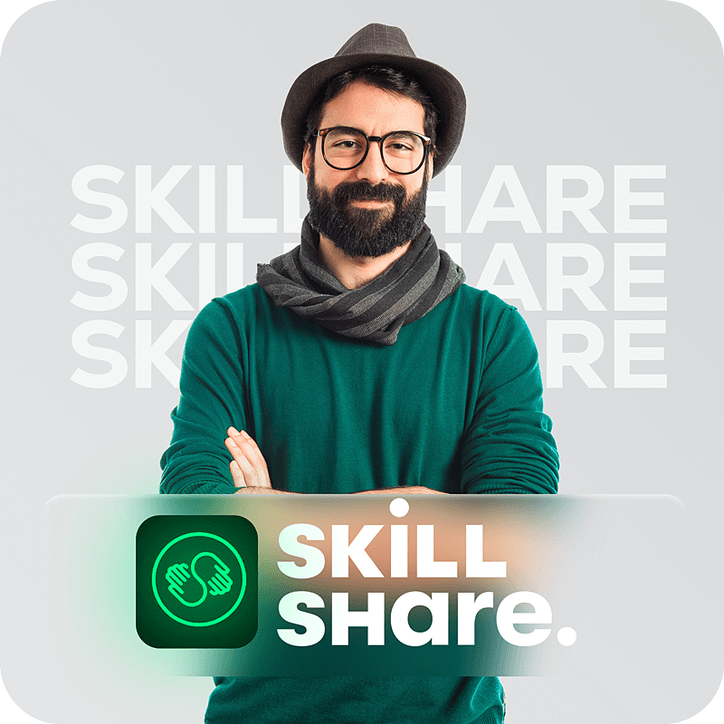 خرید اکانت اسکیل شیر SkillShare