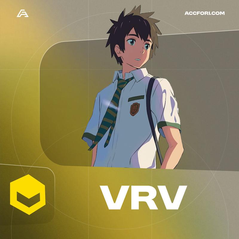 خرید اکانت پرمیوم وی آر وی VRV روی ایمیل شخصی