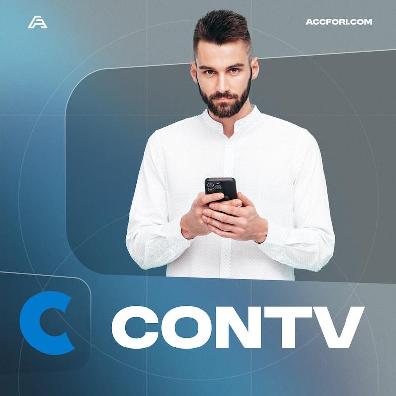 خرید اکانت کان تی وی CON TV روی ایمیل شما با تحویل سریع